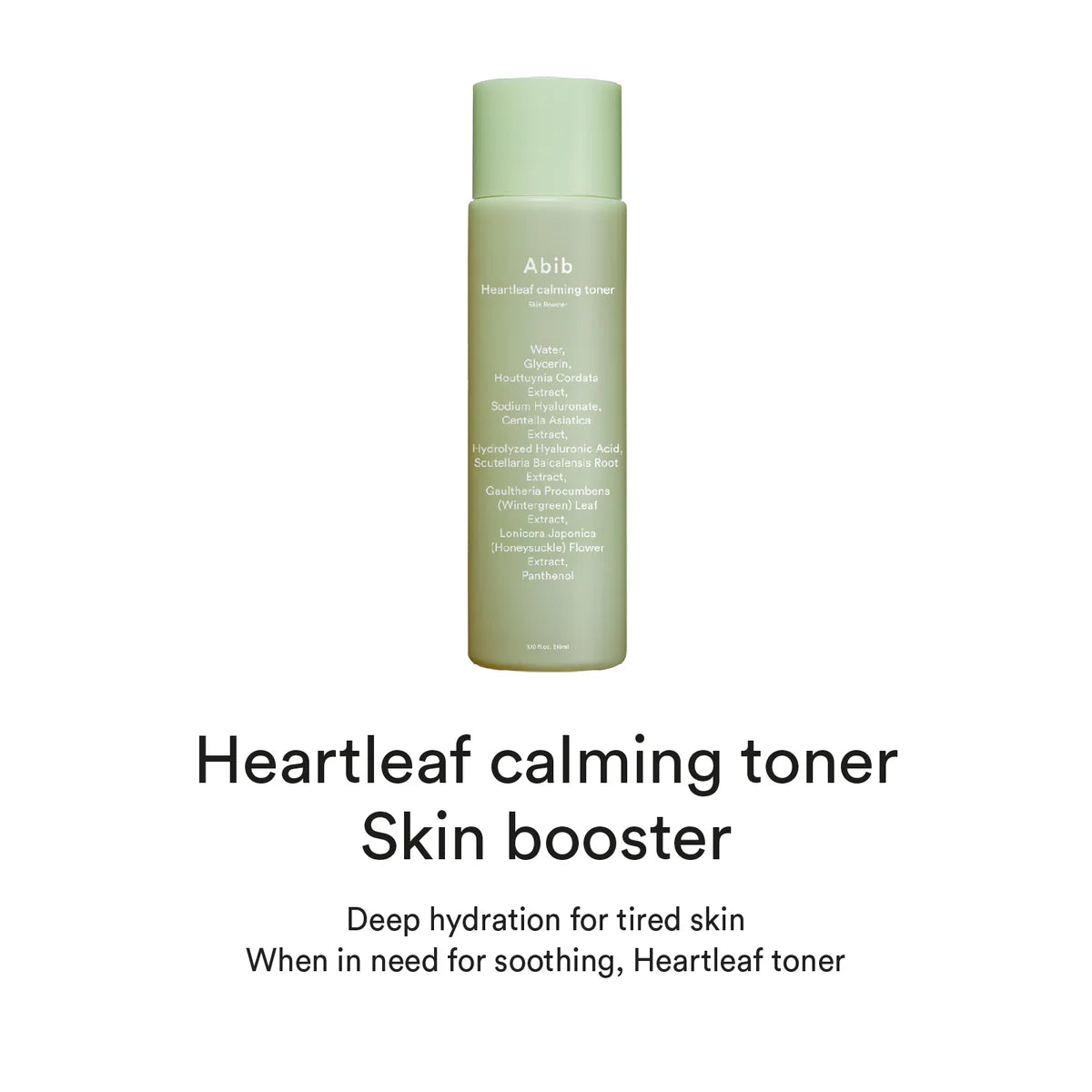 Heartleaf Calming Toner – Skin Booster (200 ml)