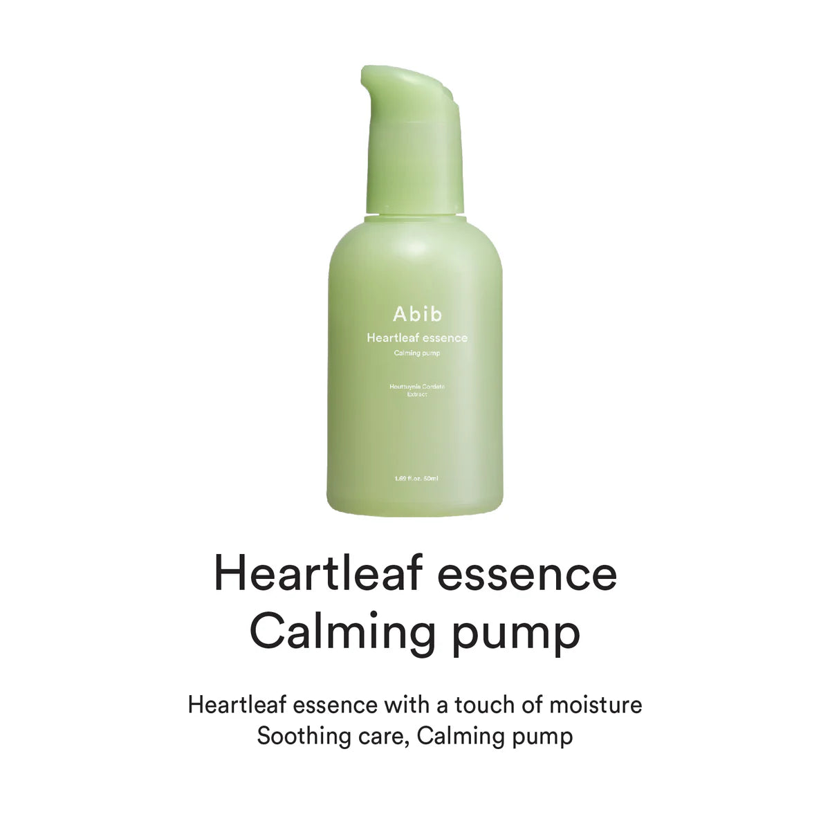 Heartleaf Essence – Calming Pump (50 ml)