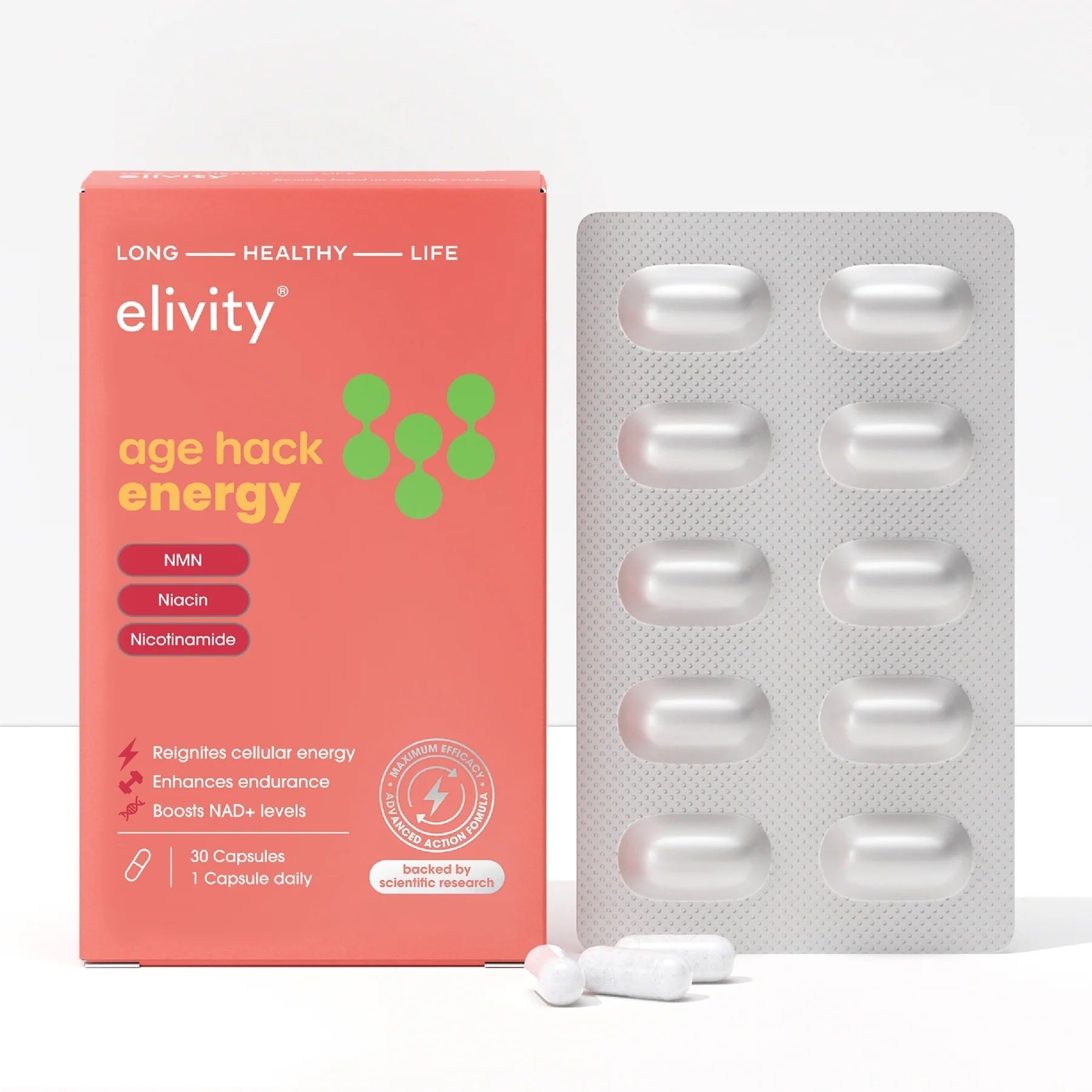 Age Hack Energy - 440mg NMN