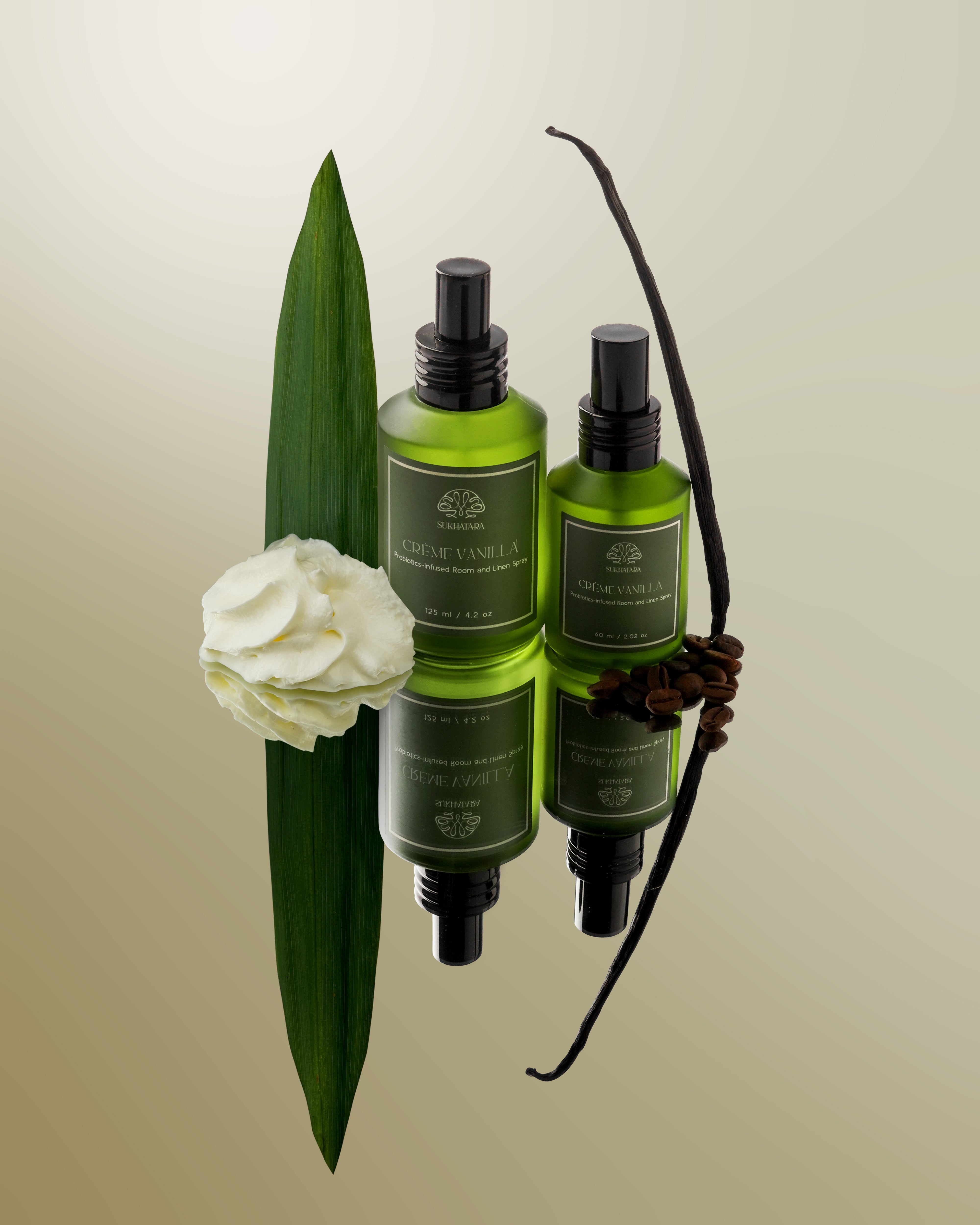 Crème Vanilla Probiotics-infused Room and Linen Spray