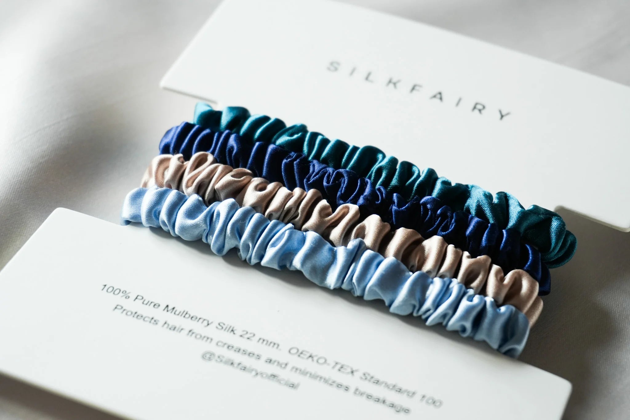 Silk Scrunchie Set (Thin)