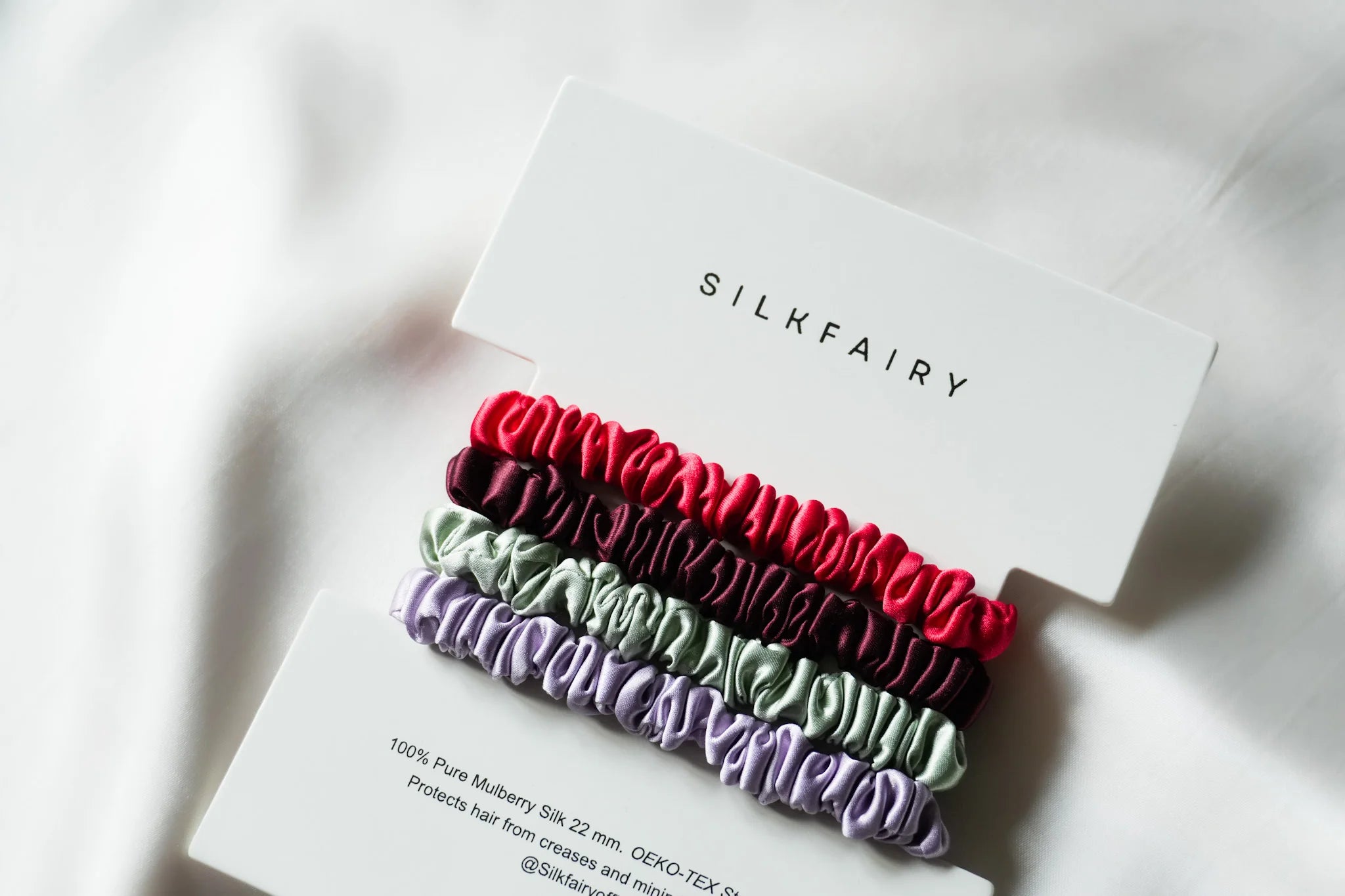 Silk Scrunchie Set (Thin)