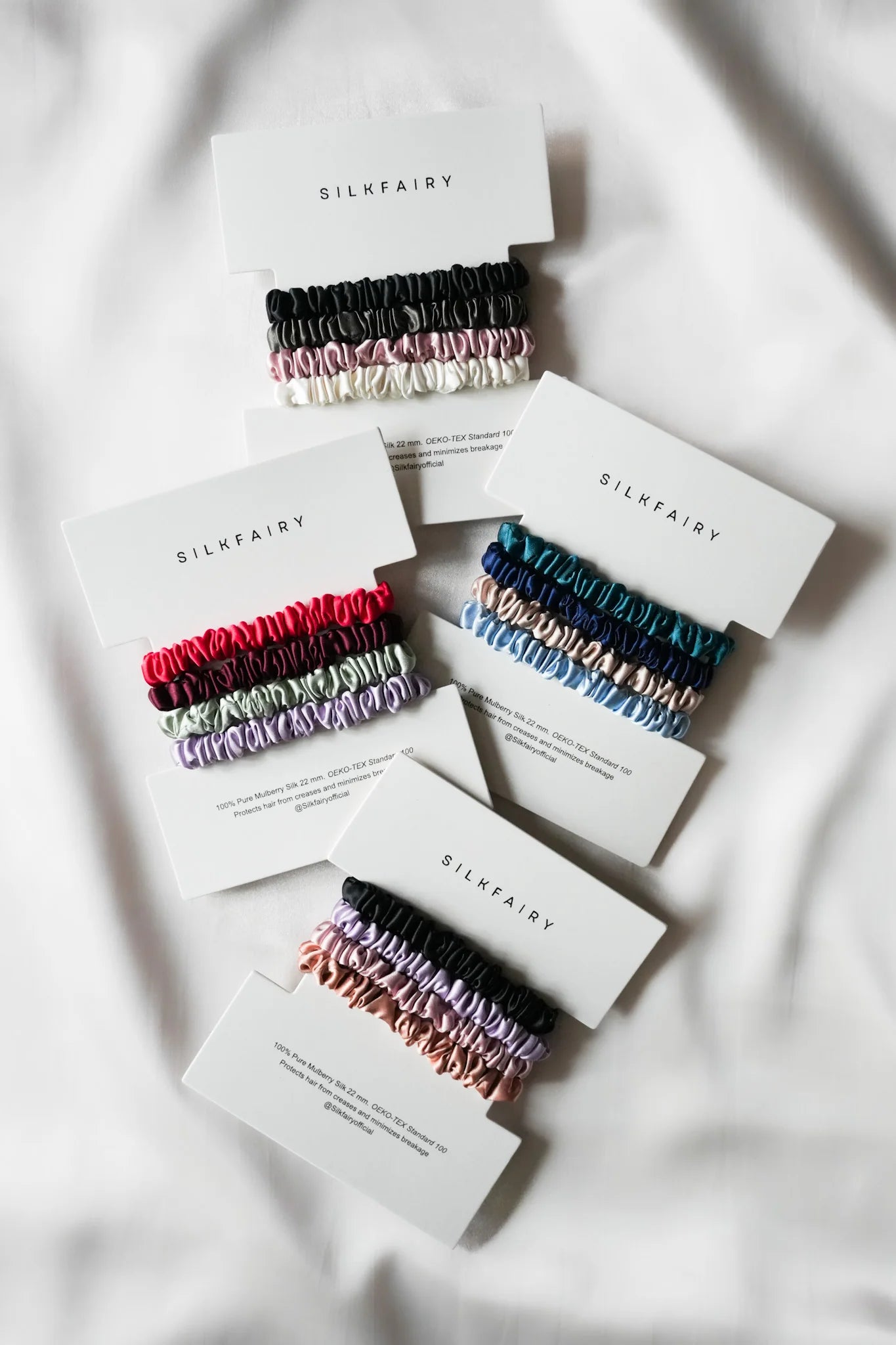 Silk Scrunchie Set (Thin)