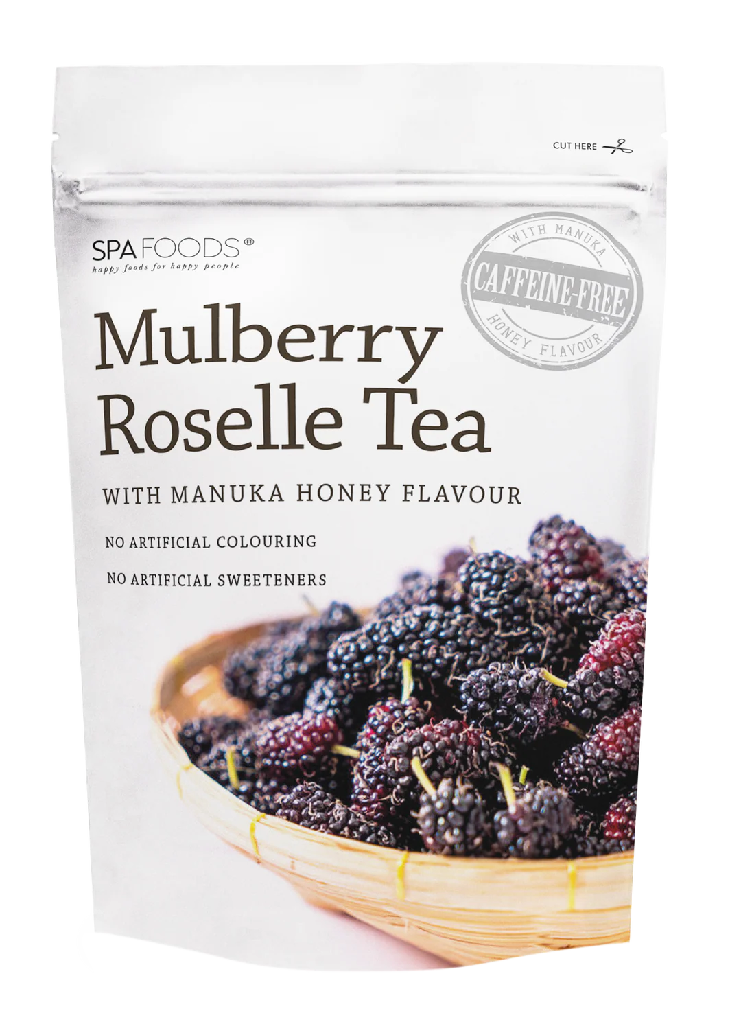 Mulberry Roselle Tea (with Manuka Honey)