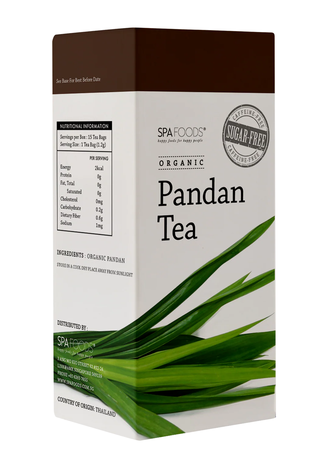Organic Pandan Tea (Sugar Free)