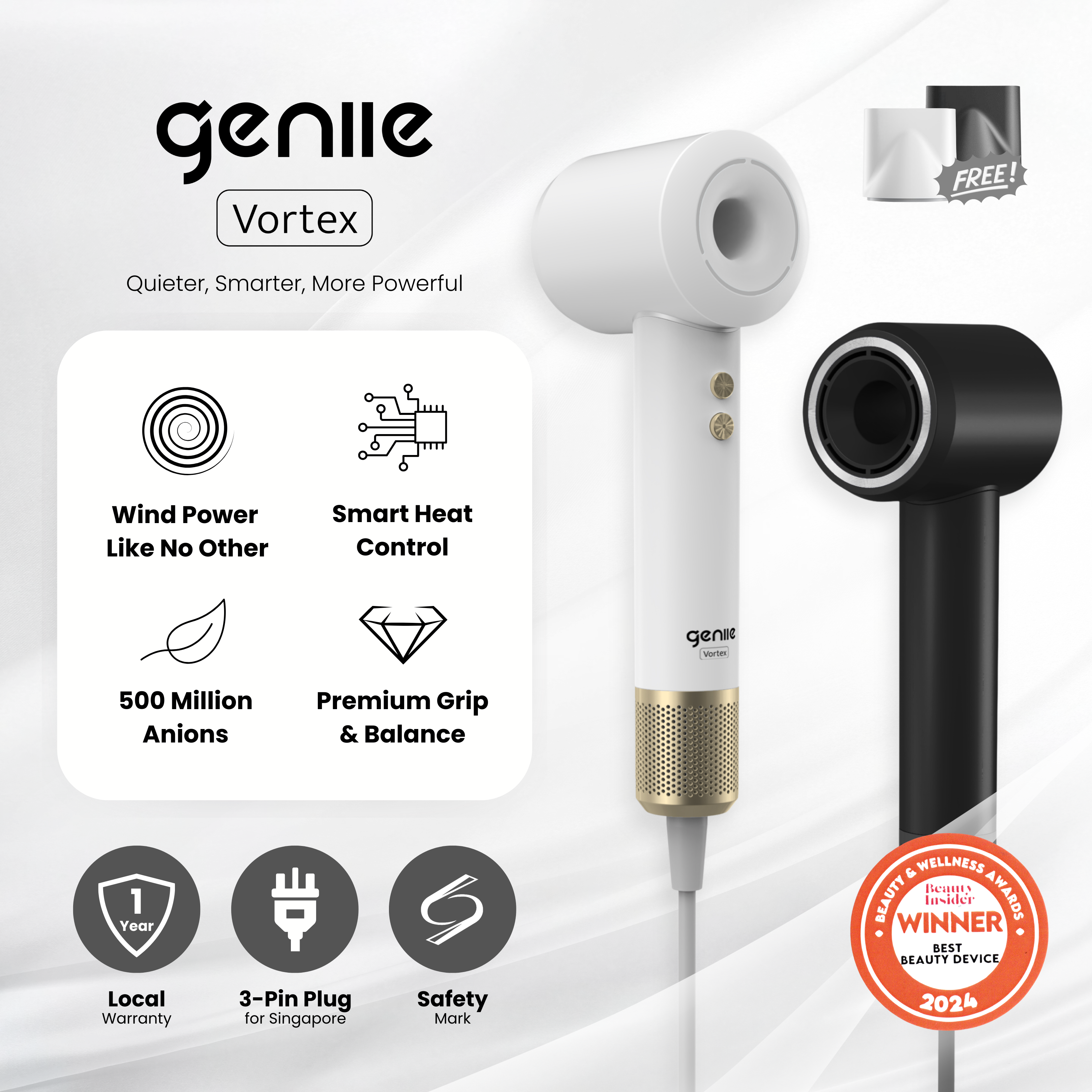 Geniie Vortex Hair Dryer