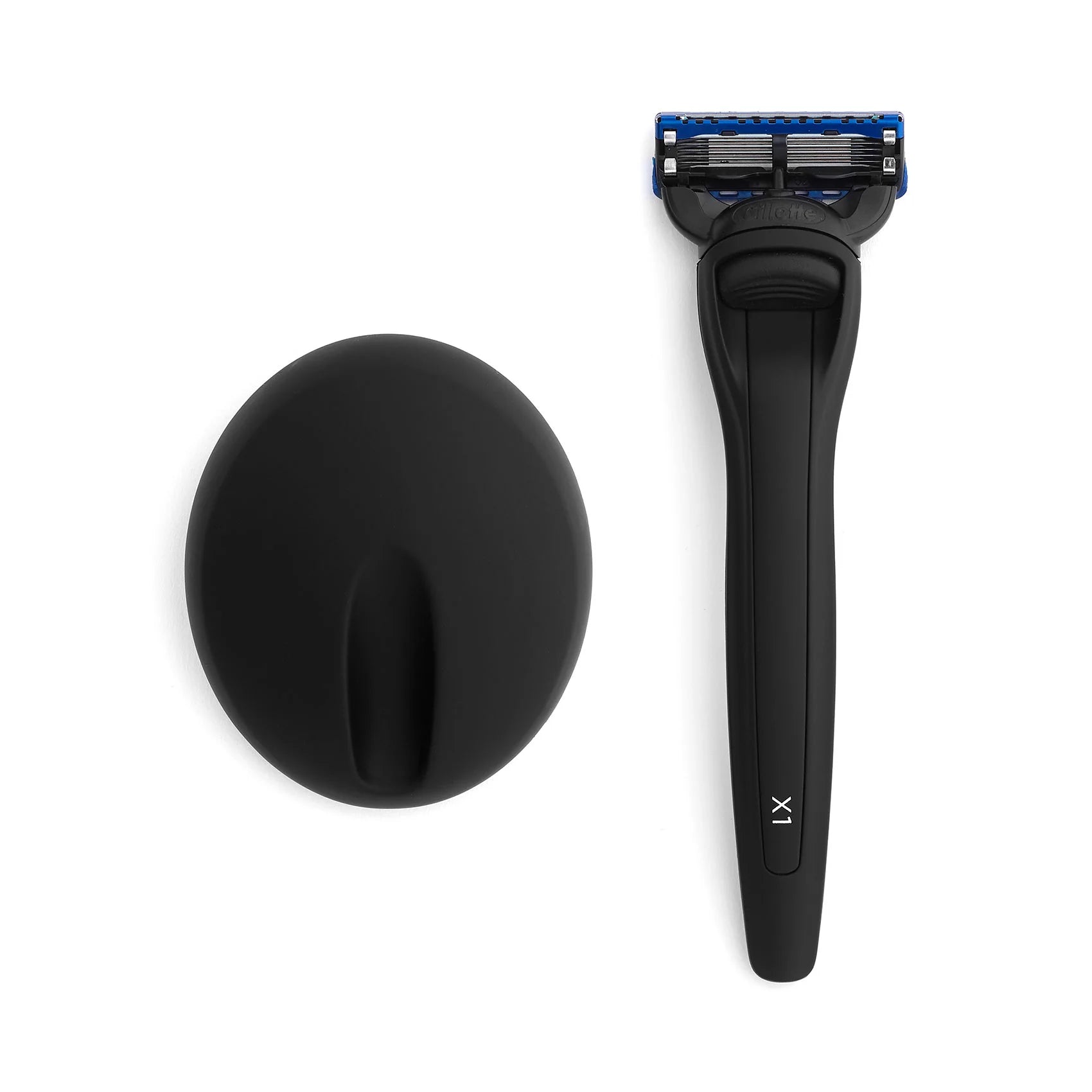 X1 Matte Black & Magnetic Stand - Gillette Fusion 5