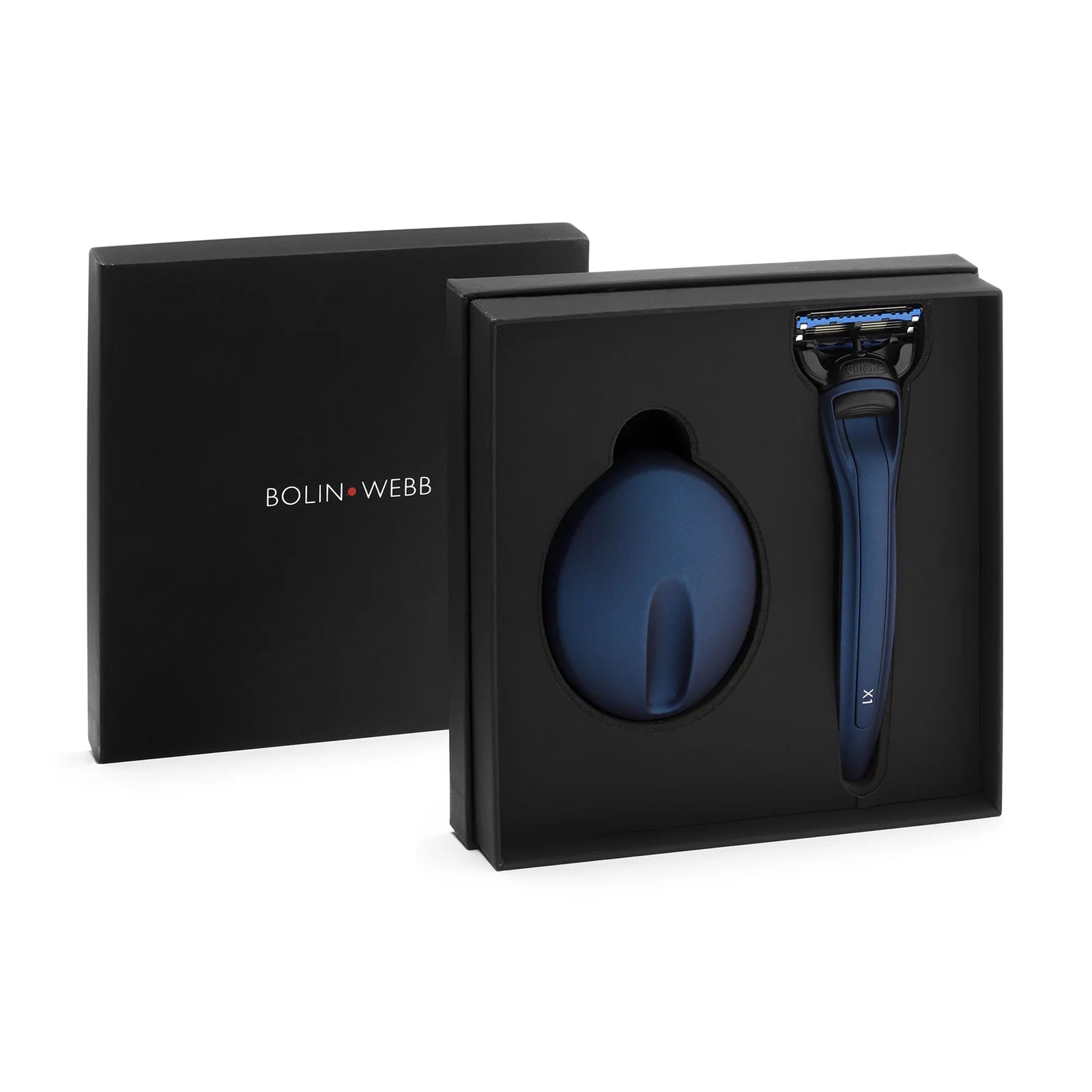 X1 Matte Blue & Magnetic Stand - Gillette Fusion 5