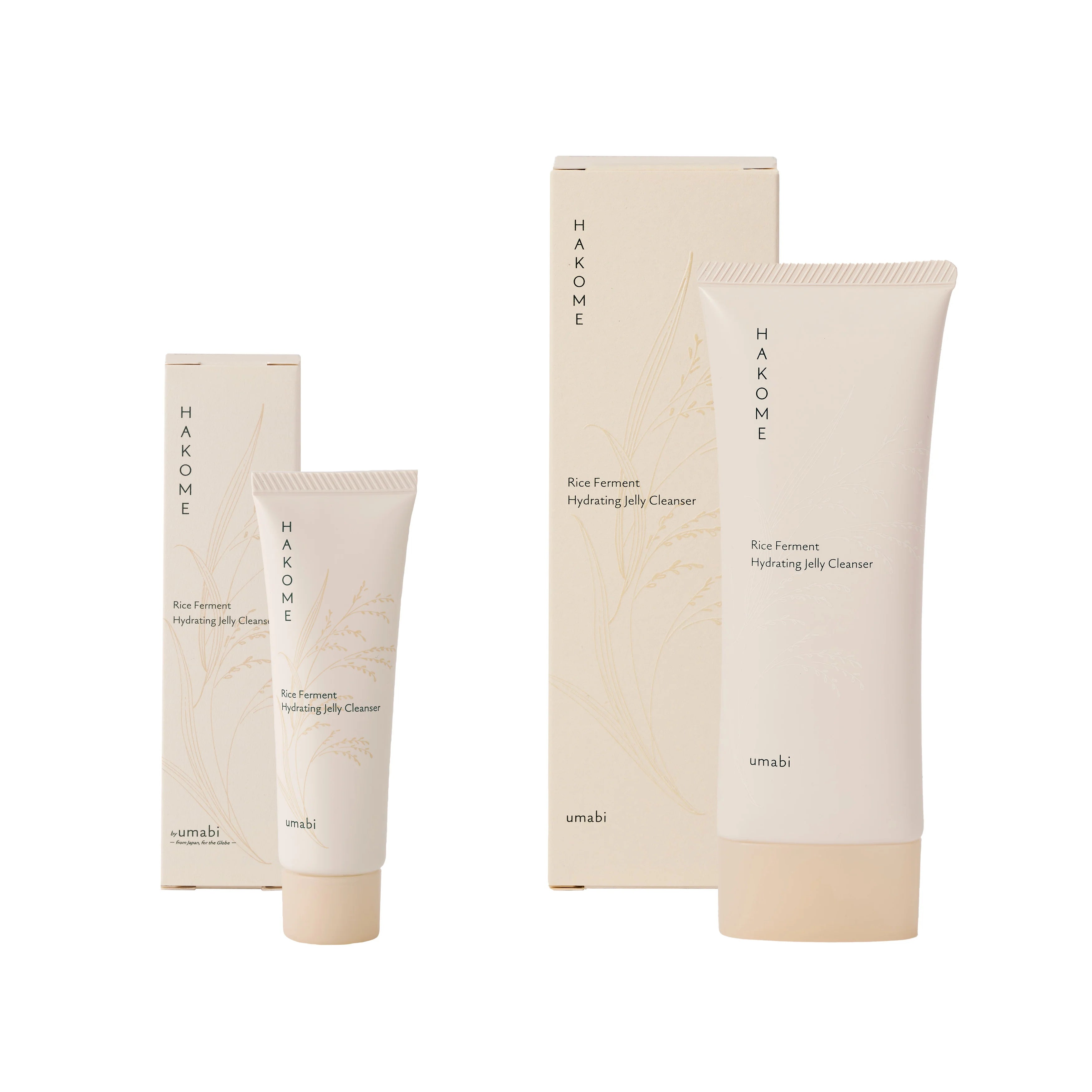 HAKOME Rice Ferment Hydrating Jelly Cleanser