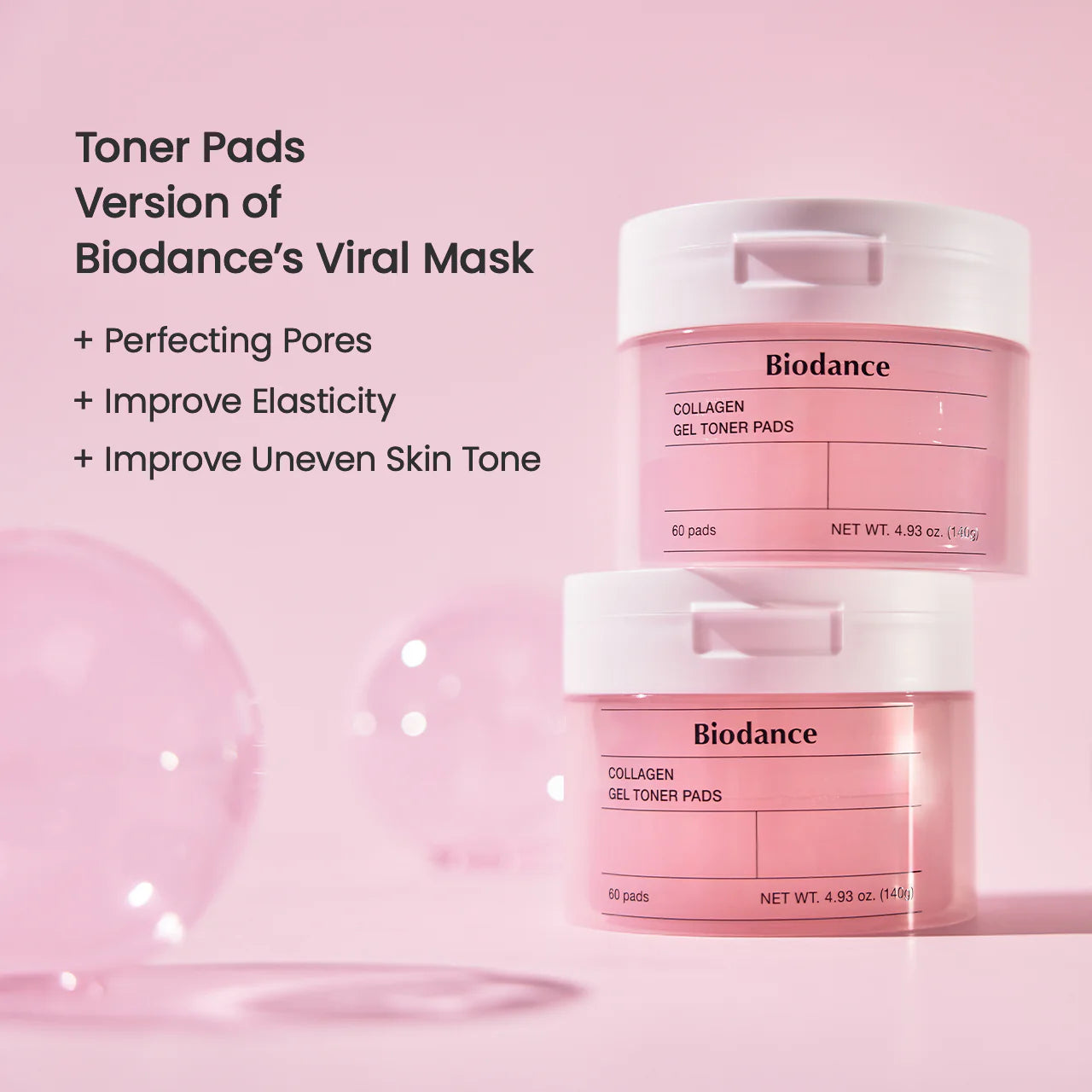Collagen Gel Toner Pads 60Pads