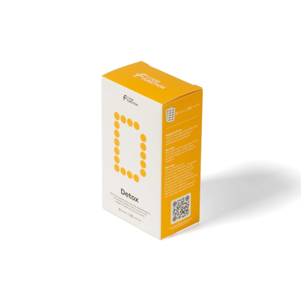 F For Function “D” For Detox Health Supplement 60 caps