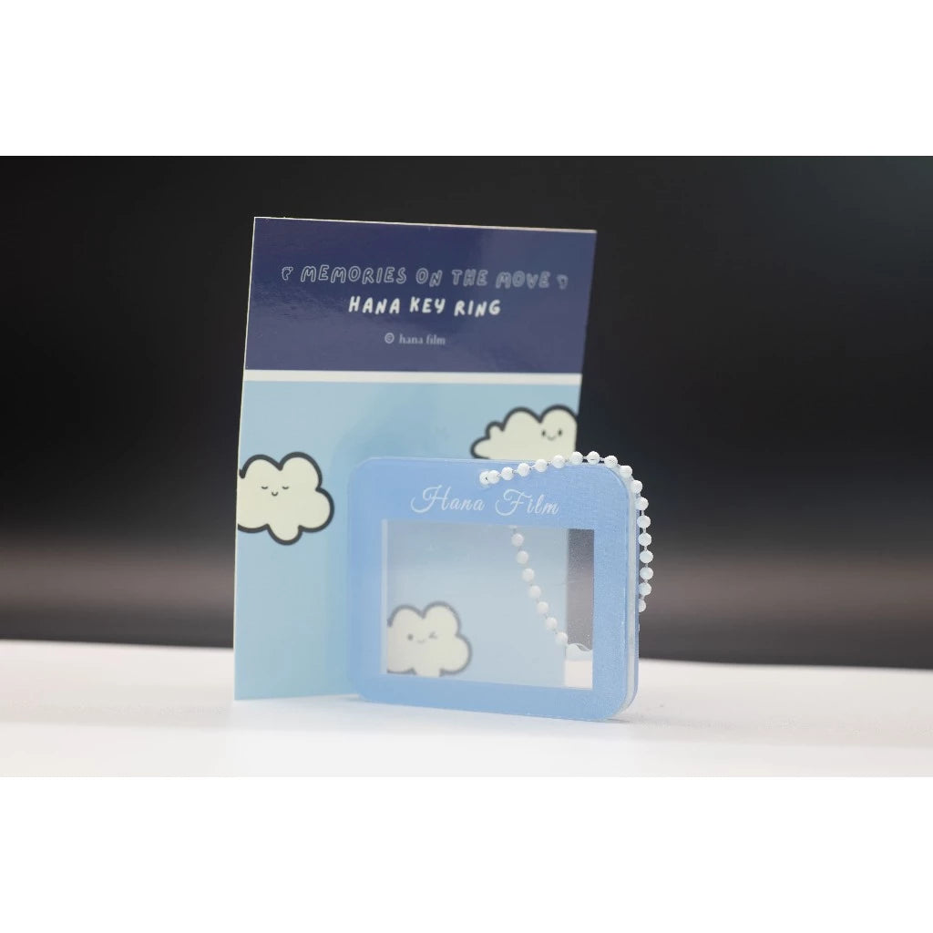 4 Cut Strip Film Keychain Keyring Holder
