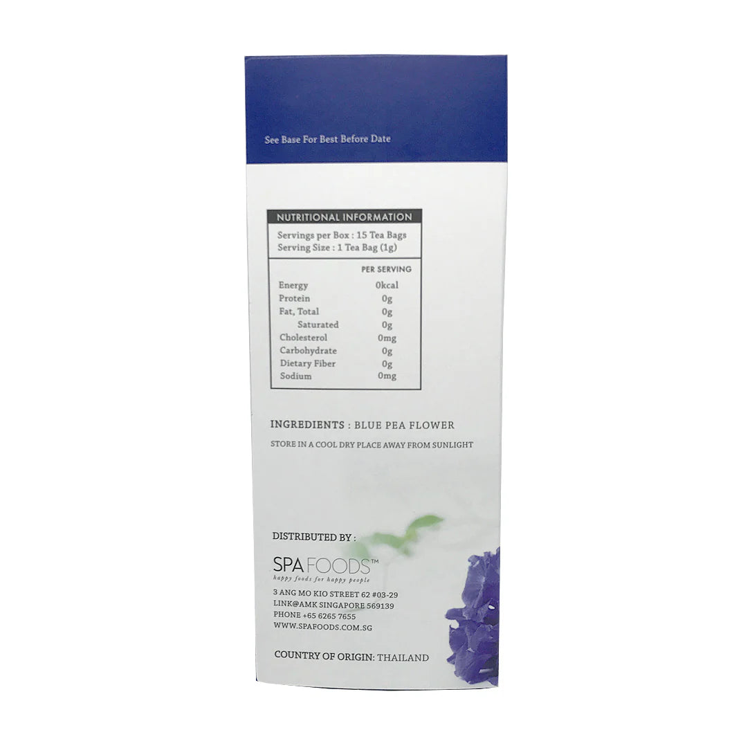 Blue Pea Flower Tea (Sugar Free)
