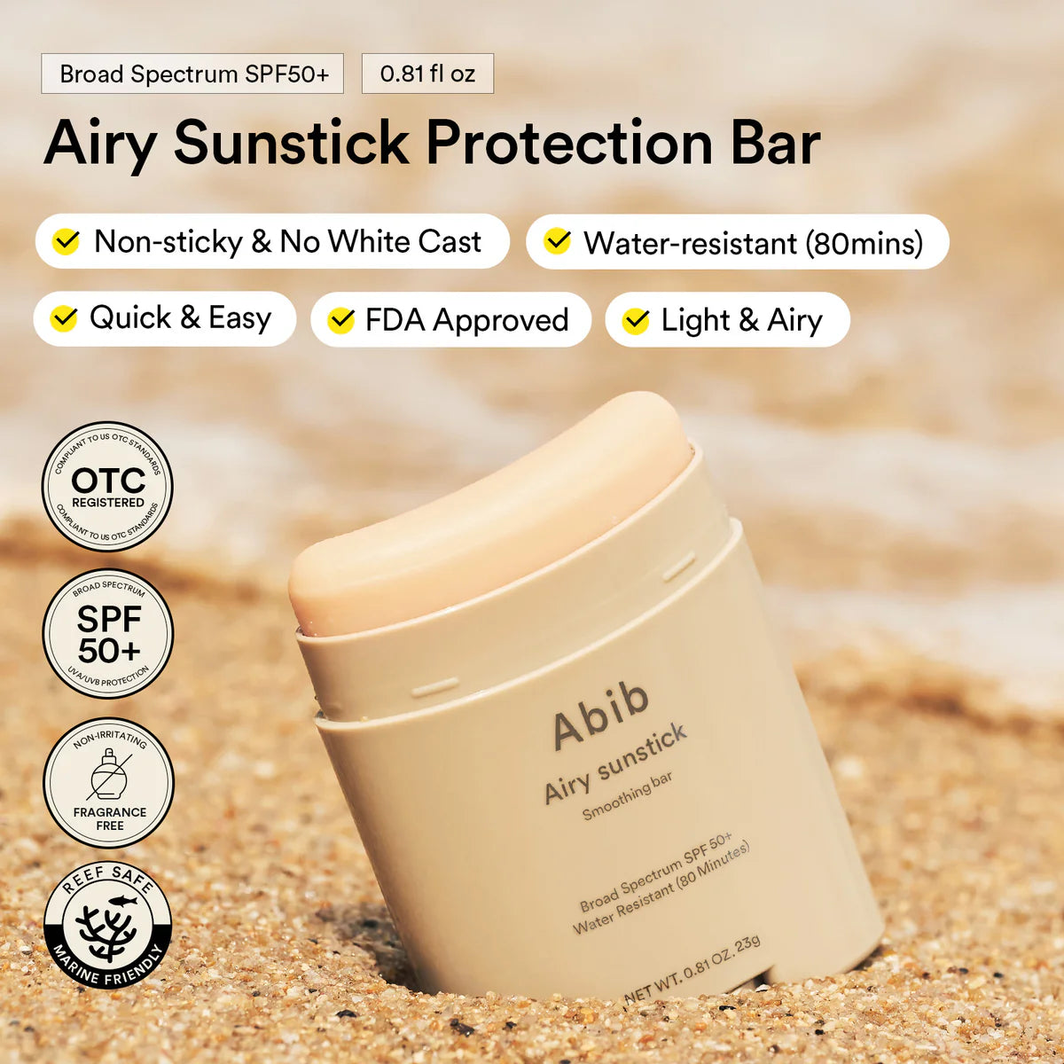 Abib Sunstick – SPF 50+
