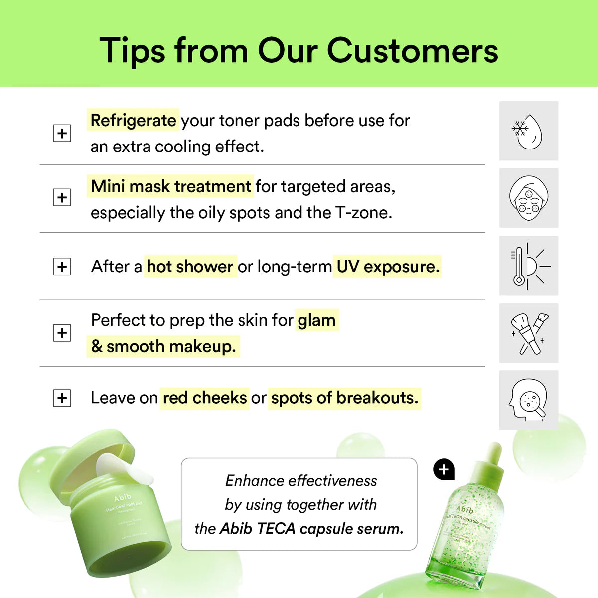 Heartleaf Spot Pad Calming Touch 80 Pads