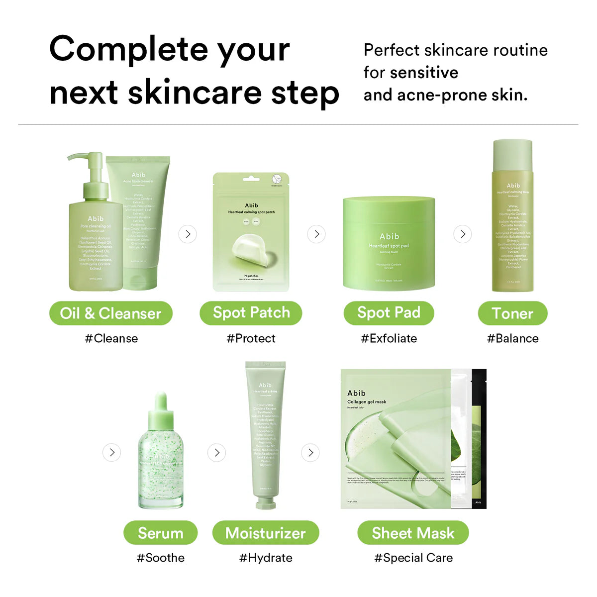 Heartleaf Spot Pad Calming Touch 80 Pads