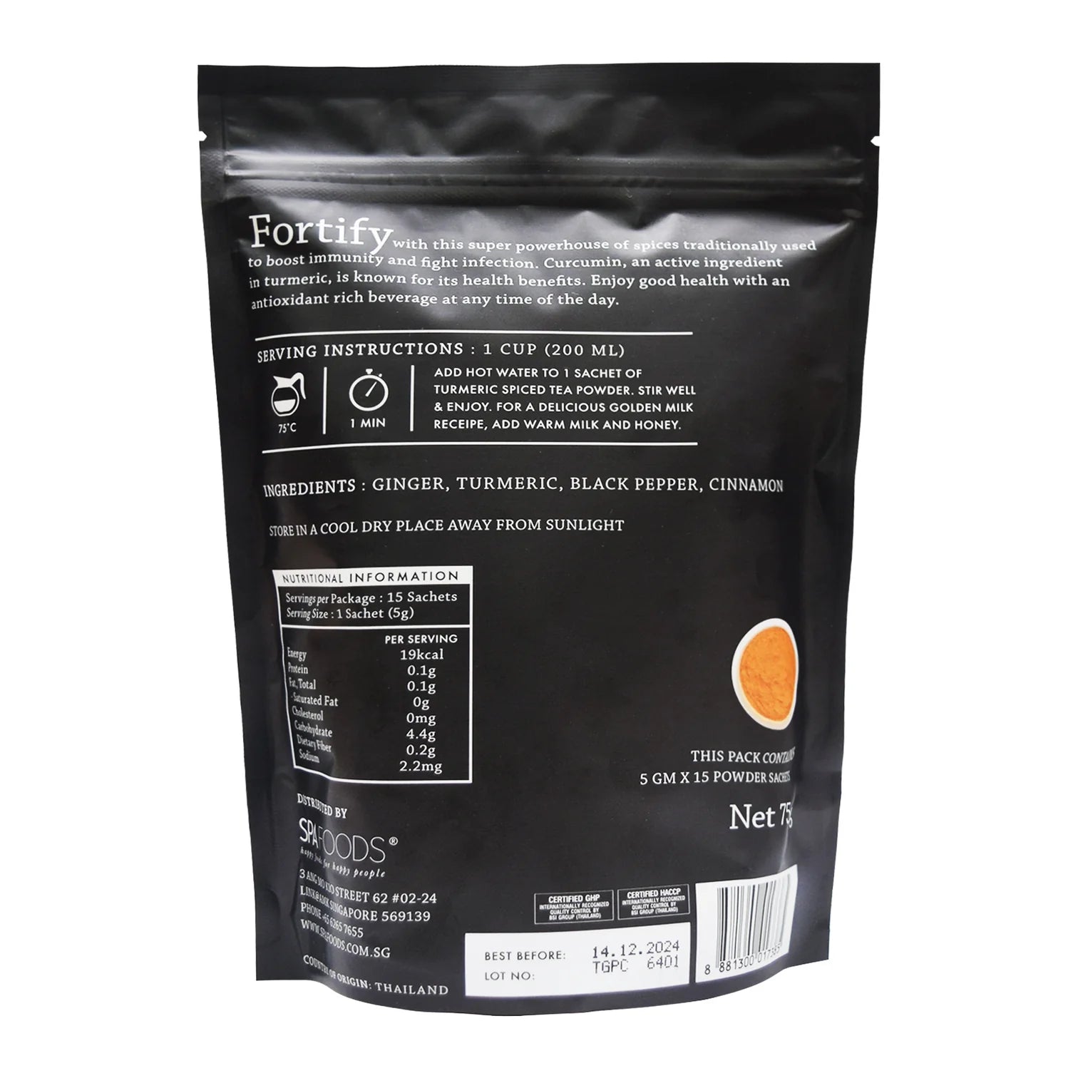 Turmeric Spiced Tea